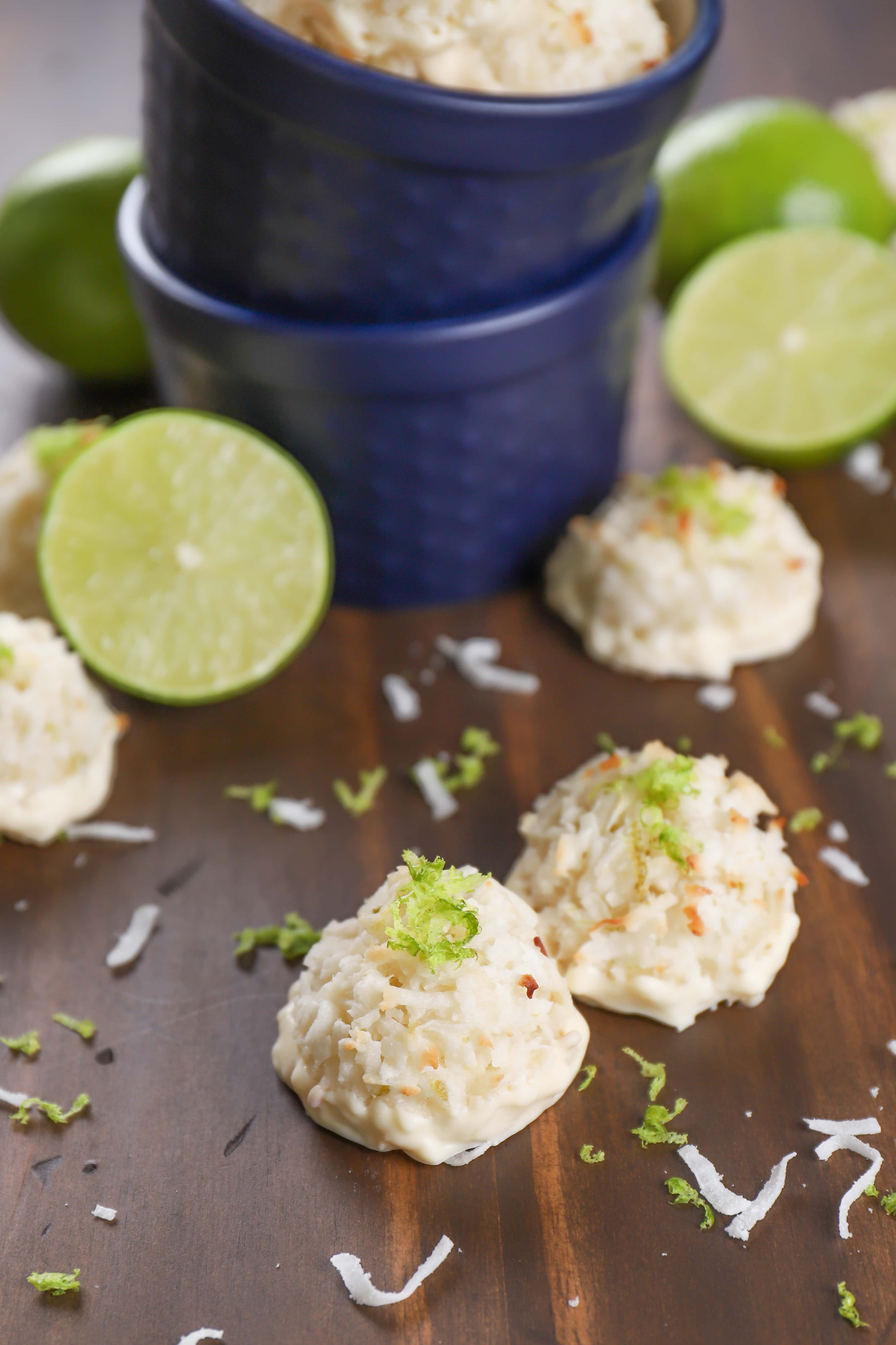 coconut lime macaroons - Article 3